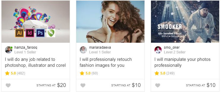 Fiverr Gig Examples